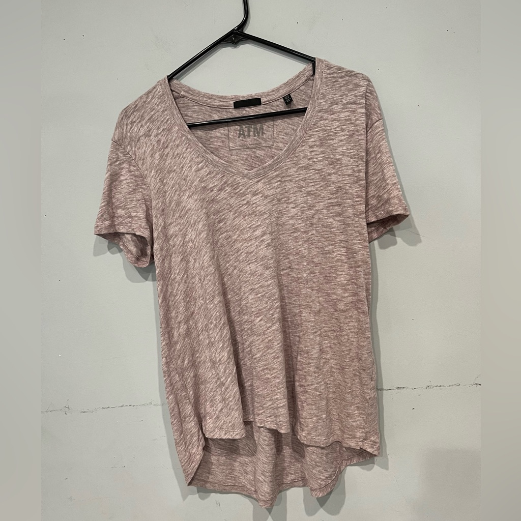 Atm Heathered Boyfriend Tee
